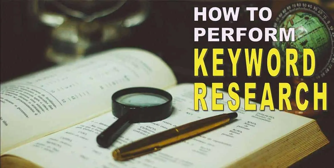 Perform Keyword Research